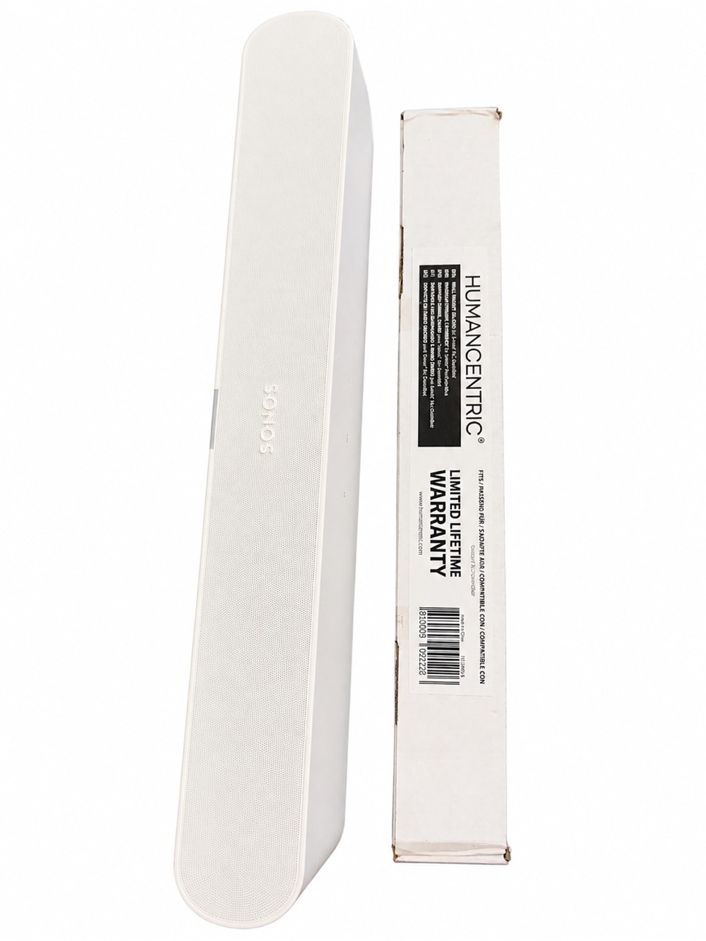 Sonos White Soundbar Slim Wireless Speaker